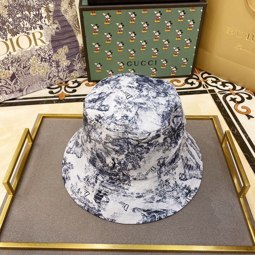 一比一迪奥男女款帽子 Dior迪奥2023新款专柜同步渔夫帽 一比一迪奥帽子批发 