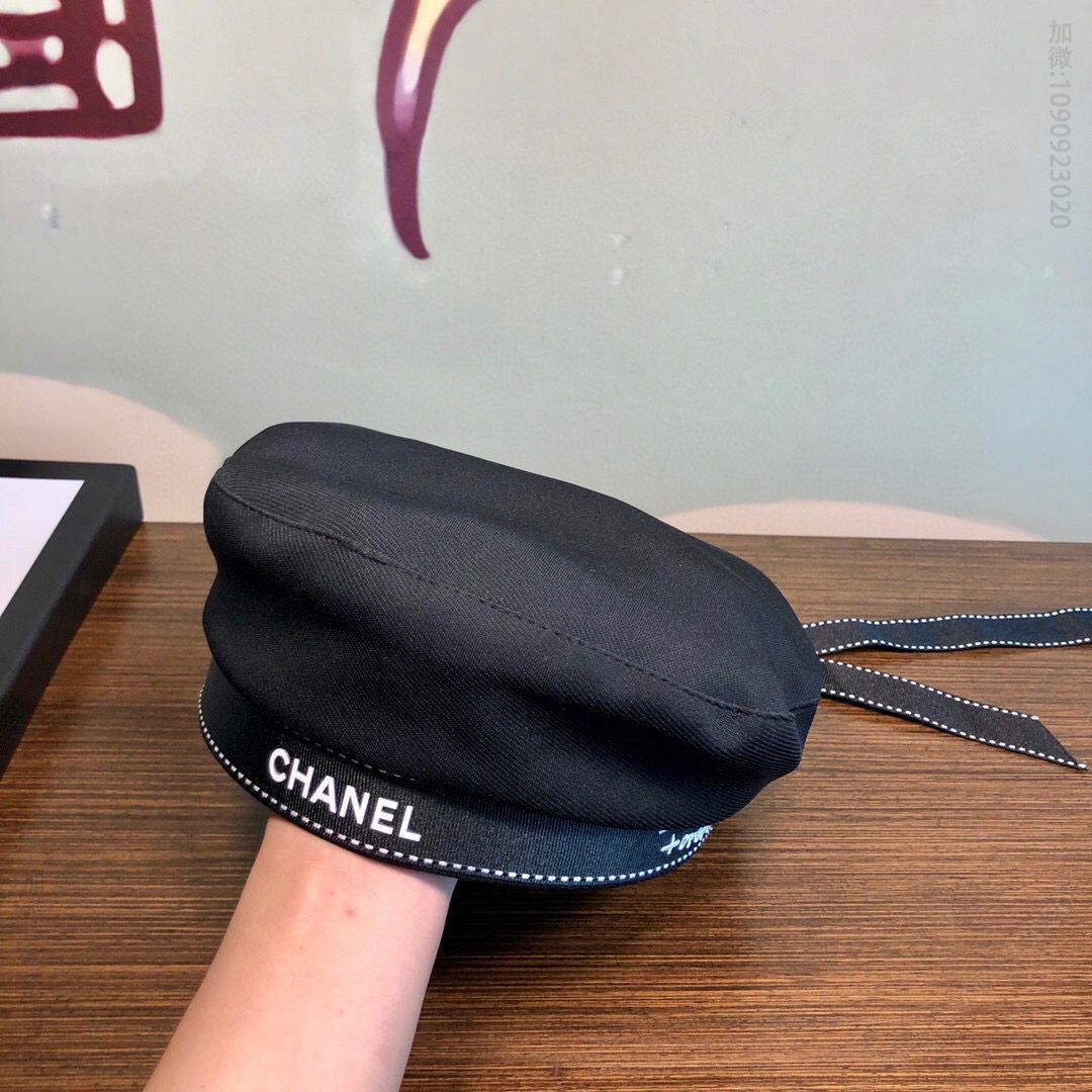 CHANEL香奈儿2023新款海军帽贝蕾帽