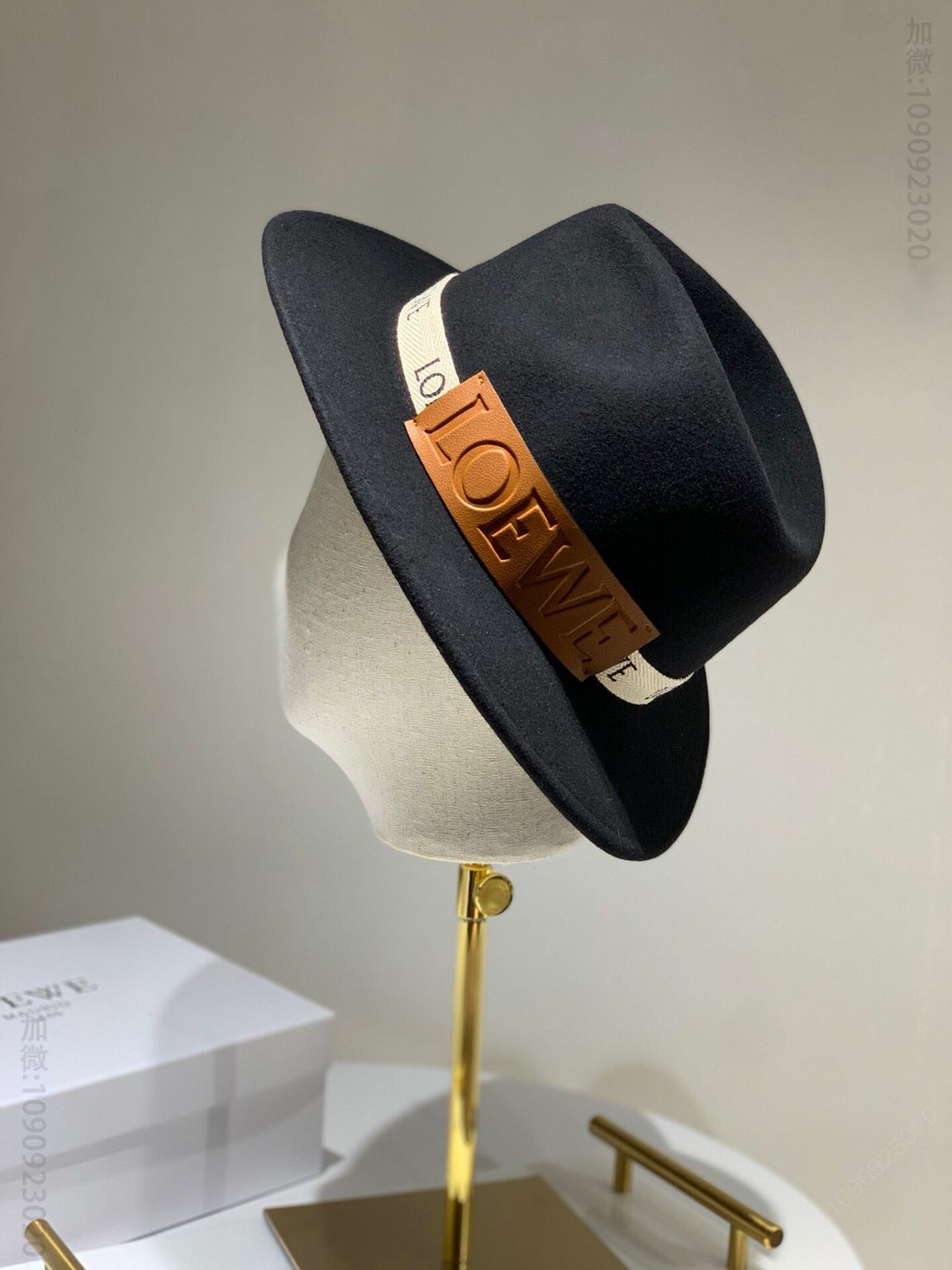 LOEWE罗意威百分百羊毛面料新款礼帽