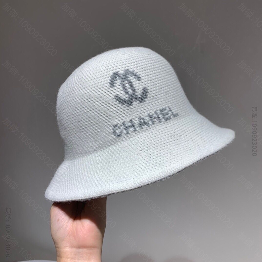 CHANEL香奈儿针织面料2023秋季新款渔夫帽