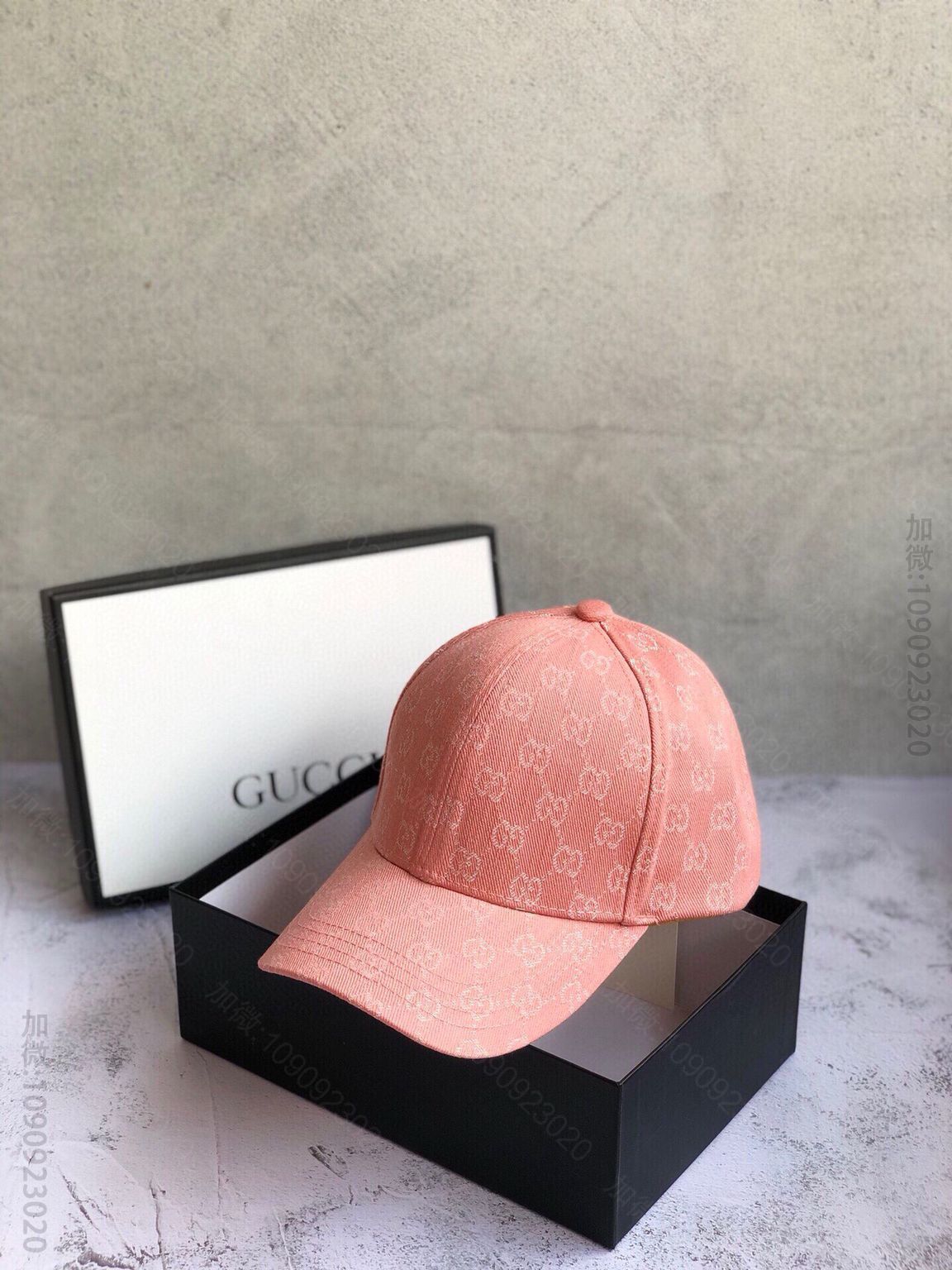 GUCCI古驰最新格纹棒球帽
