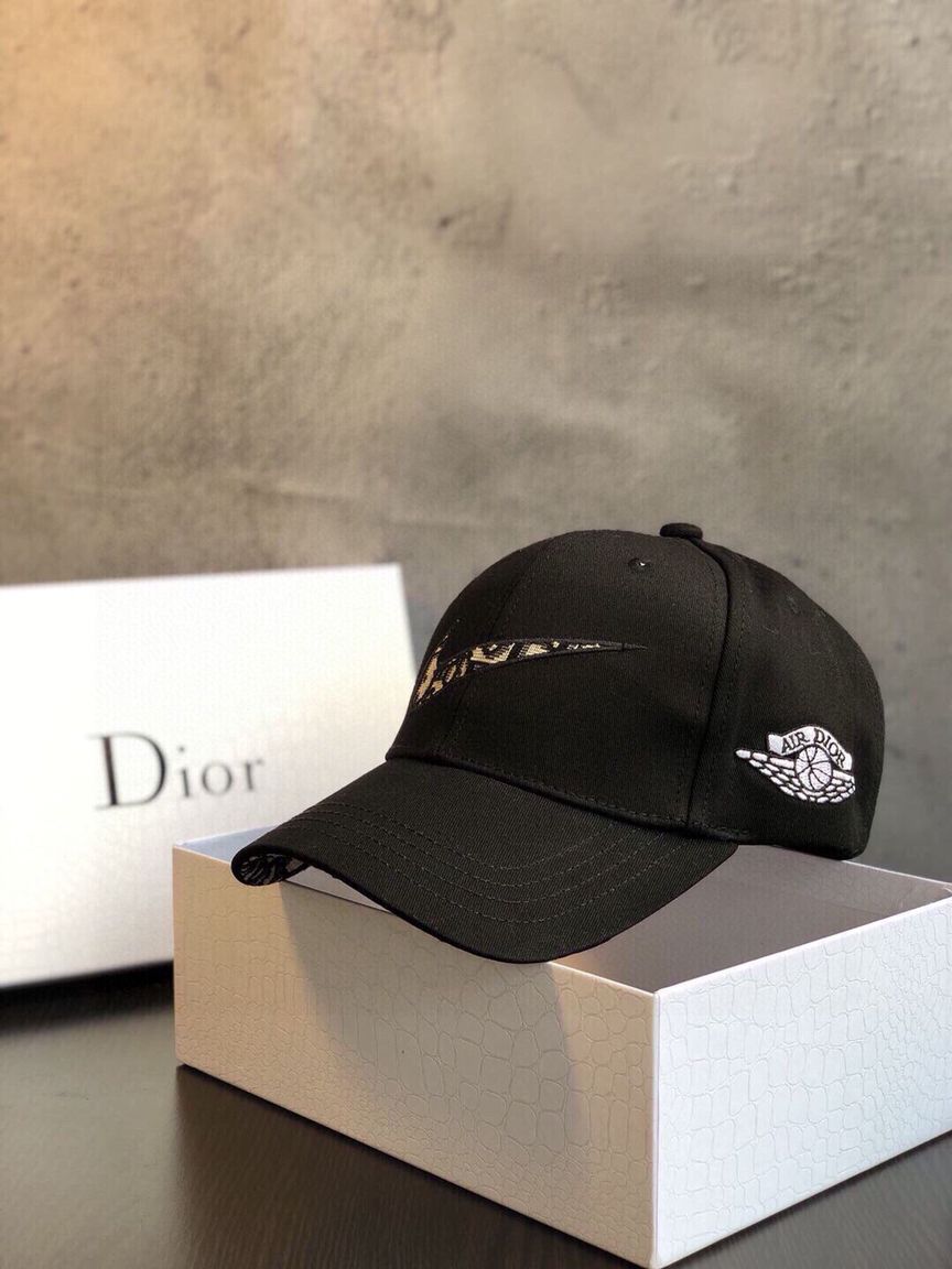 一比一迪奥男女款帽子 Dior迪奥NIke耐克联名棒球帽鸭舌帽 一比一迪奥帽子 