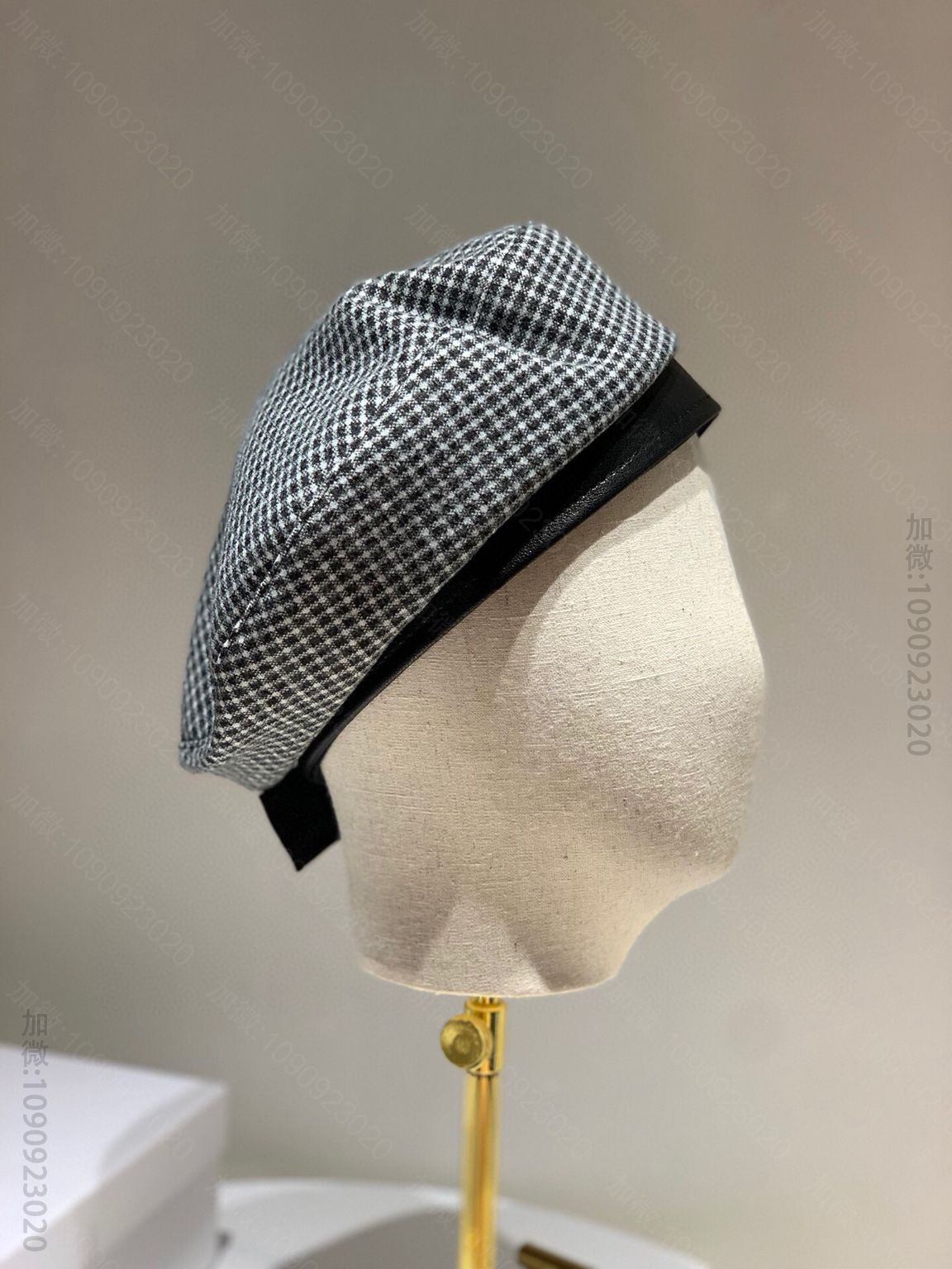 Burberry博柏利初秋新款羊毛面料贝蕾帽