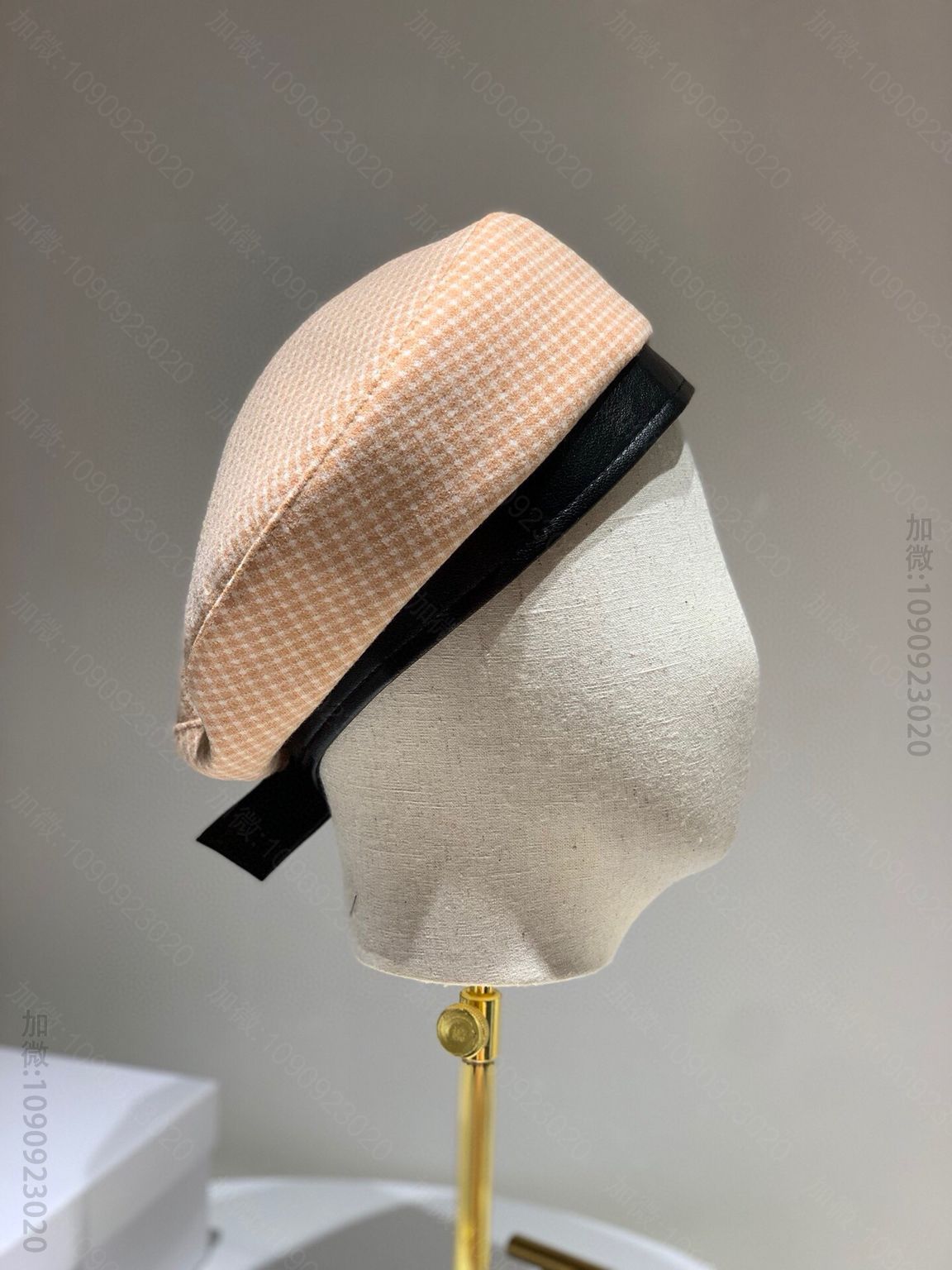 Burberry博柏利初秋新款羊毛面料贝蕾帽
