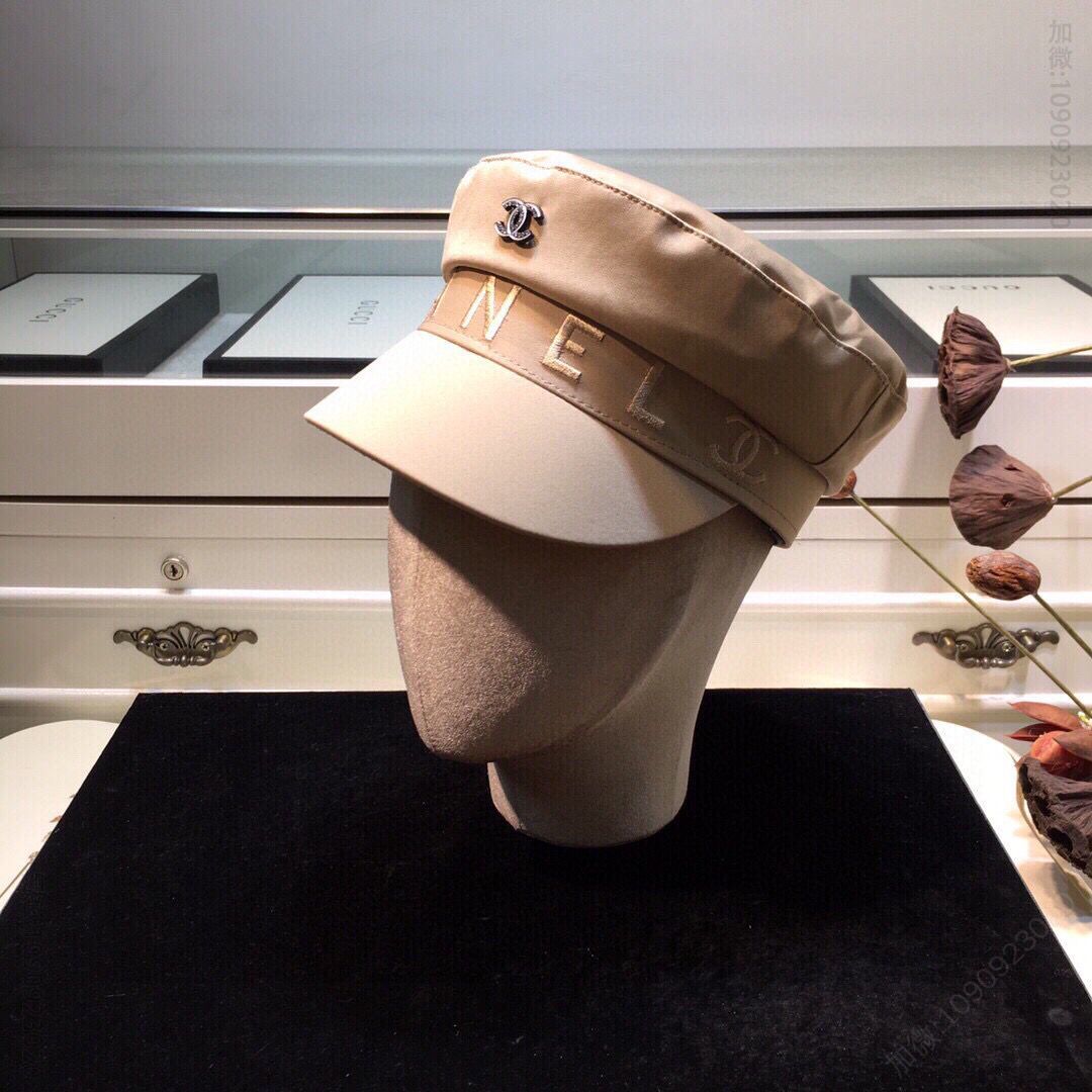 CHANEL香奈儿刺绣手工艺品原单军帽