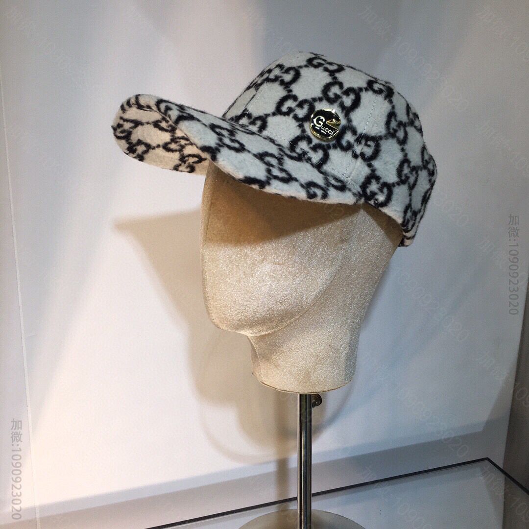 GUCCI古驰立体logo刺绣男女通用GG棒球帽
