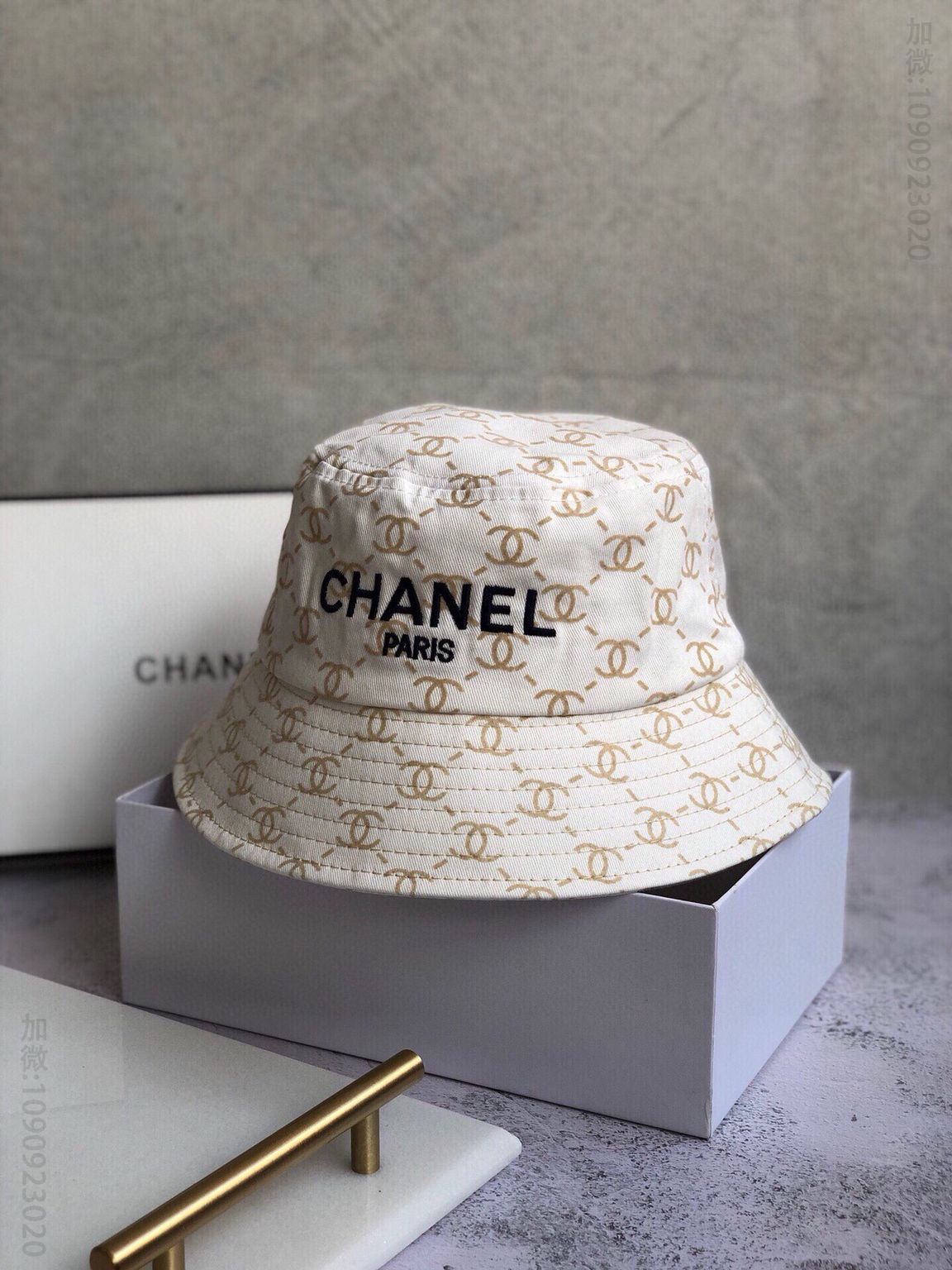 CHANEL香奈儿植绒面料2023最新爆款渔夫帽