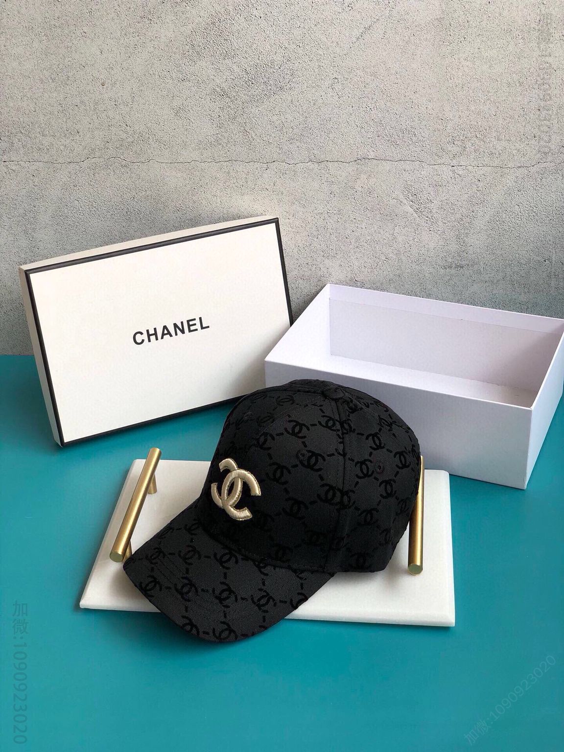 CHANEL香奈儿植绒面料2023最新爆款棒球帽