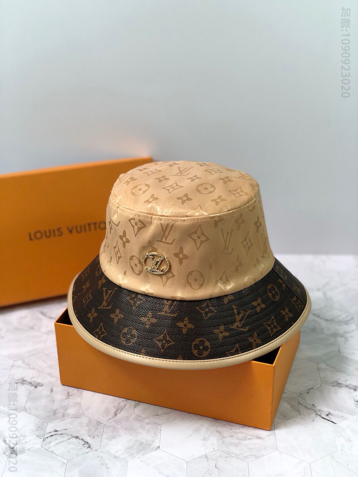 LV路易威登经典款渔夫帽