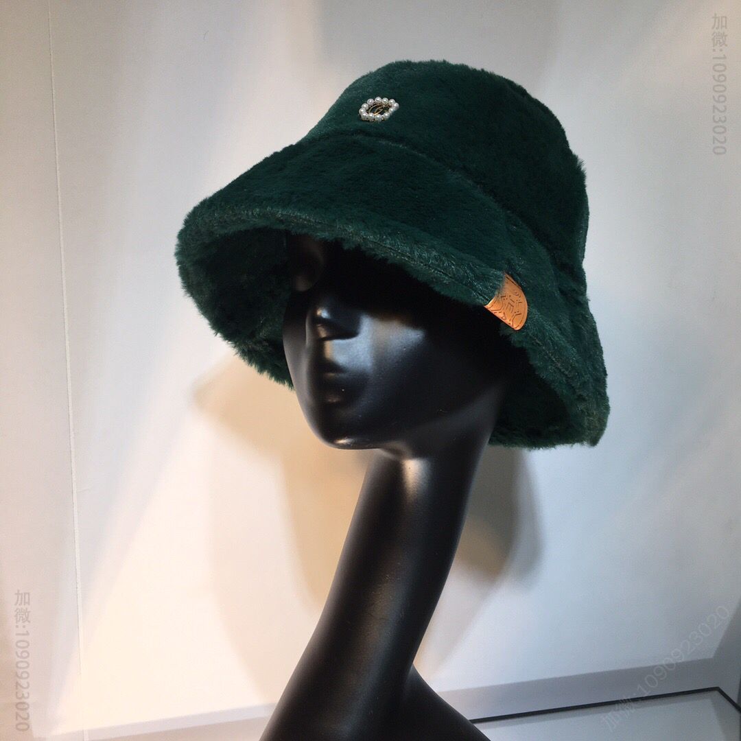 GUCCI古驰男女通用新品兔毛渔夫帽