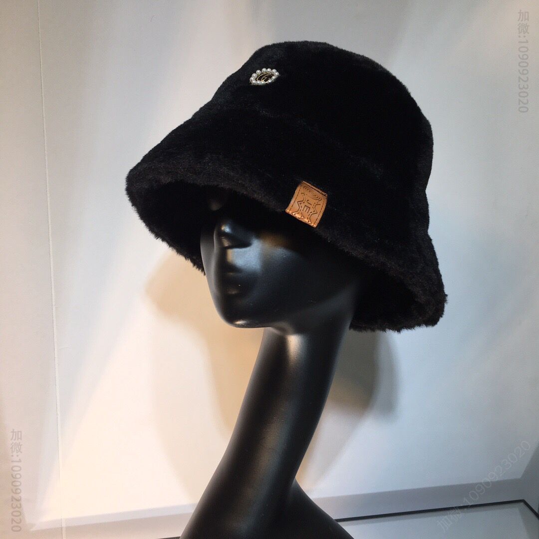 GUCCI古驰男女通用新品兔毛渔夫帽
