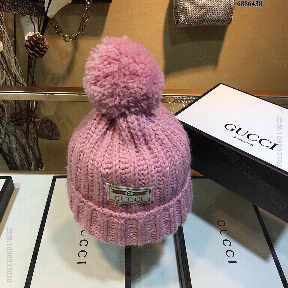 GUCCI古驰官网最新男女通用羊毛针织帽