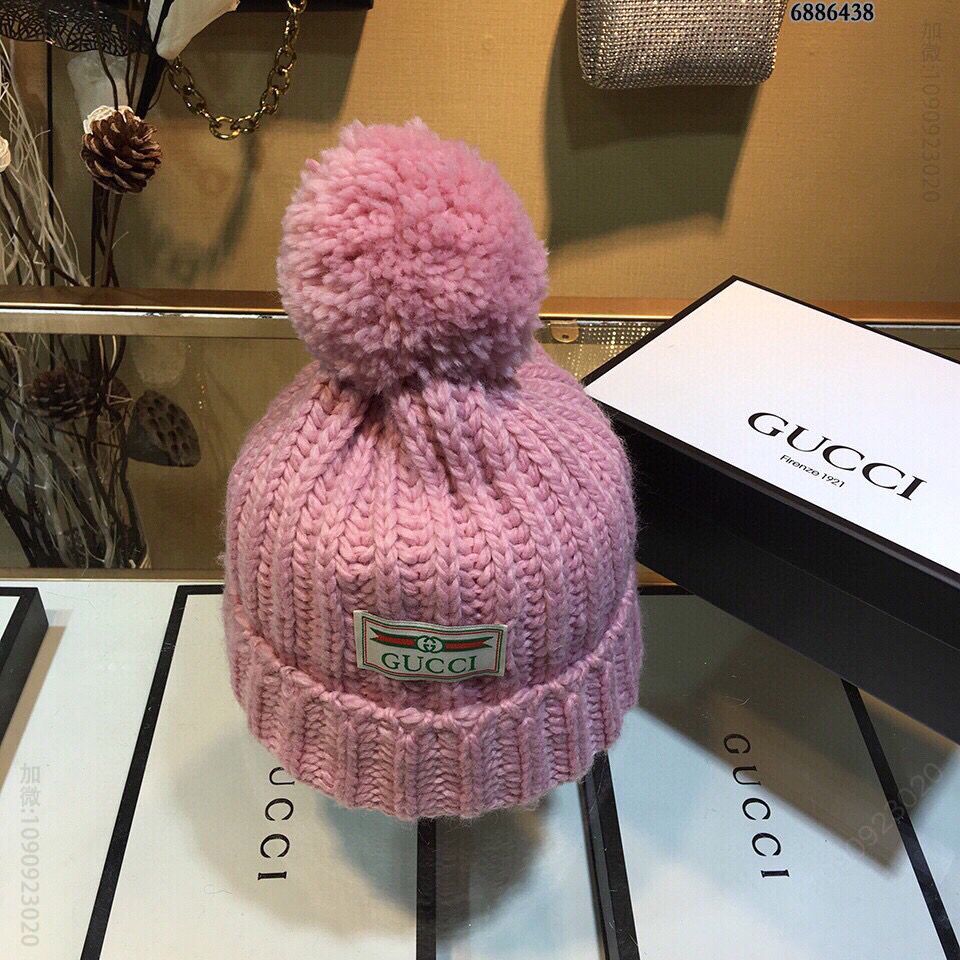 GUCCI古驰官网最新男女通用羊毛针织帽