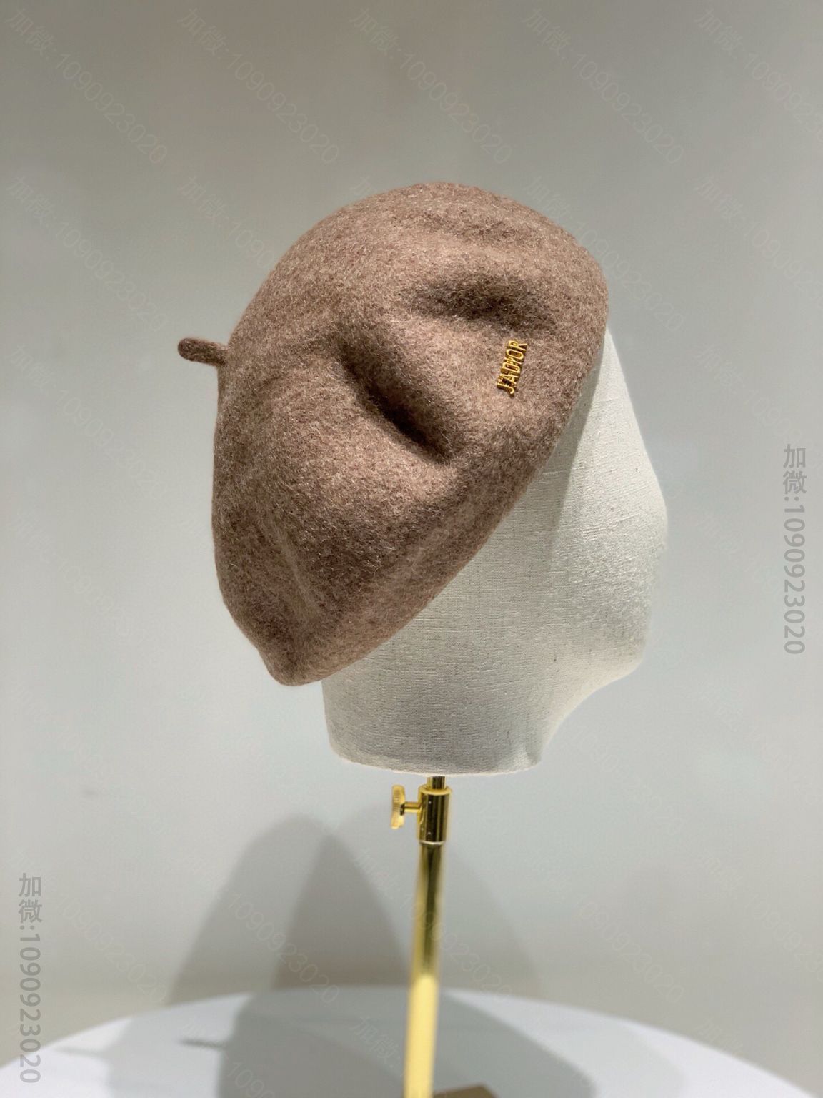 Dior迪奥简约百搭款羊毛贝蕾帽