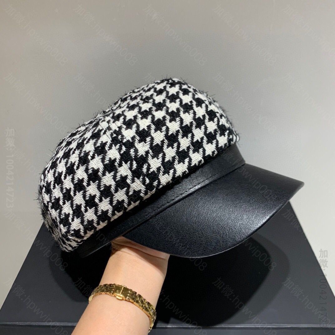精品罗意威女款帽子 罗意威LOEWE2023秋冬新款八角帽 精品罗意威帽子 