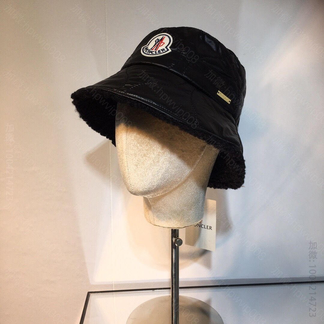 高仿蒙口女款帽子 蒙口帽子 MONCLER蒙口新品韩版羽绒渔夫帽 