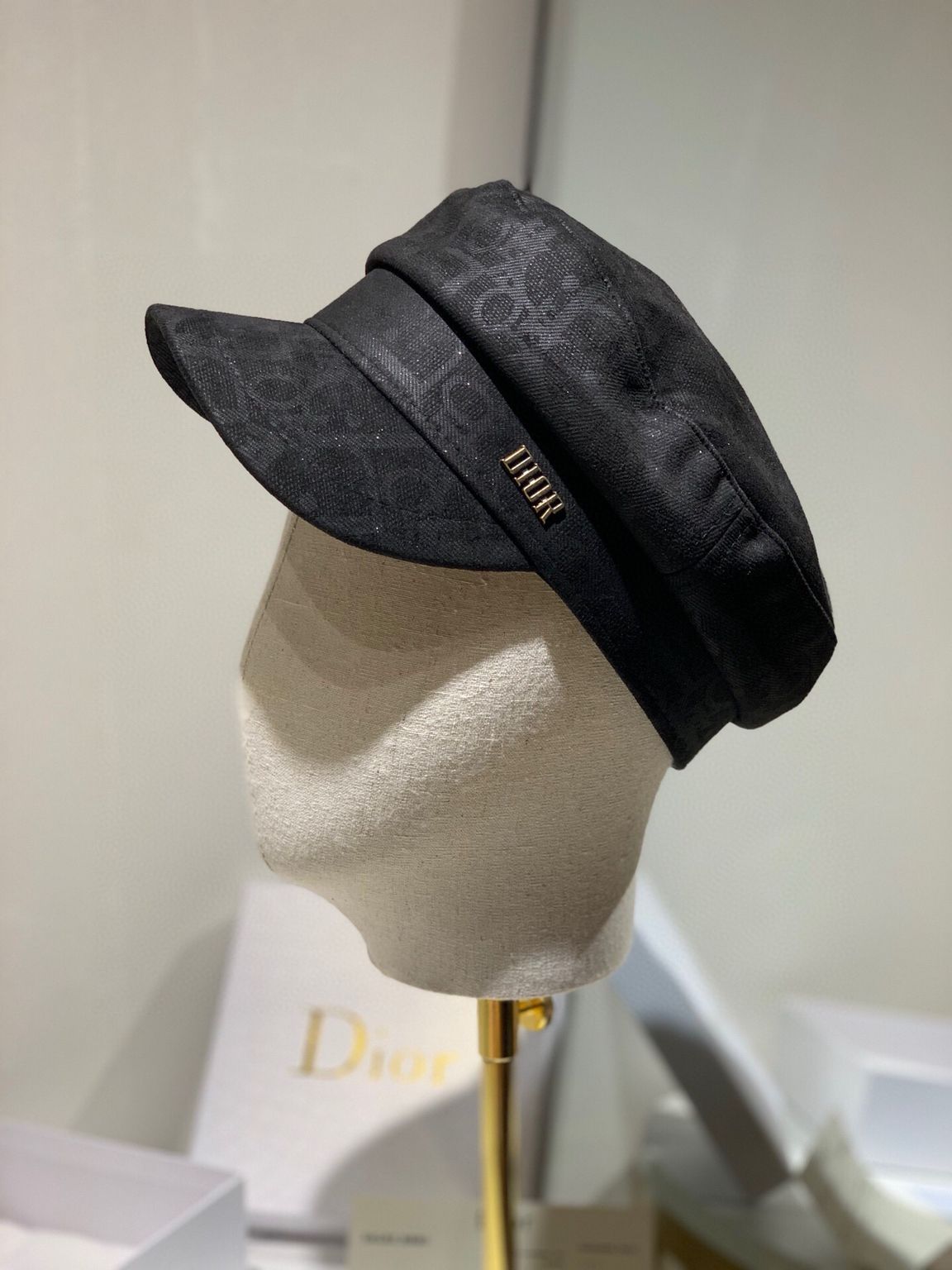 Dior迪奥新款原单圆顶鸭舌帽