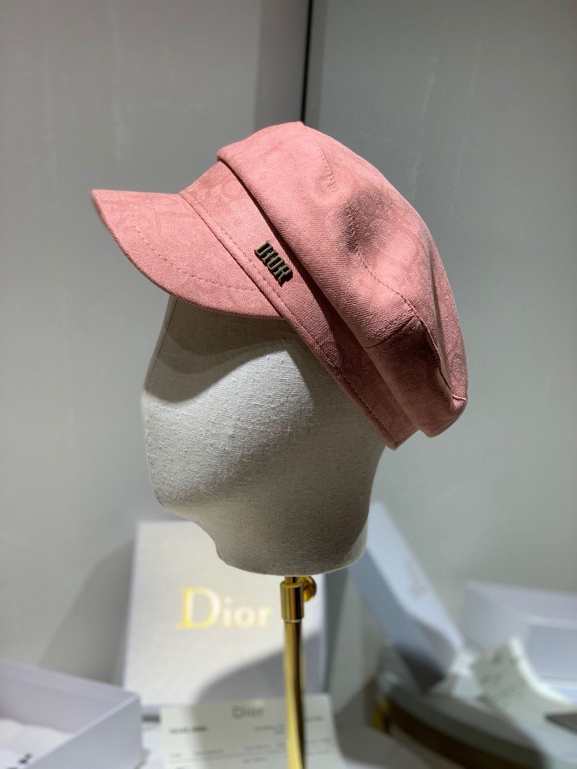 Dior迪奥新款原单圆顶鸭舌帽