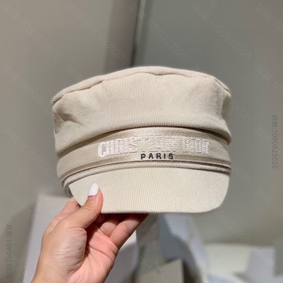 Dior迪奥正品开模走秀款军帽