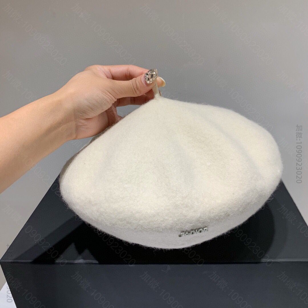迪奥Dior羊毛贝蕾帽