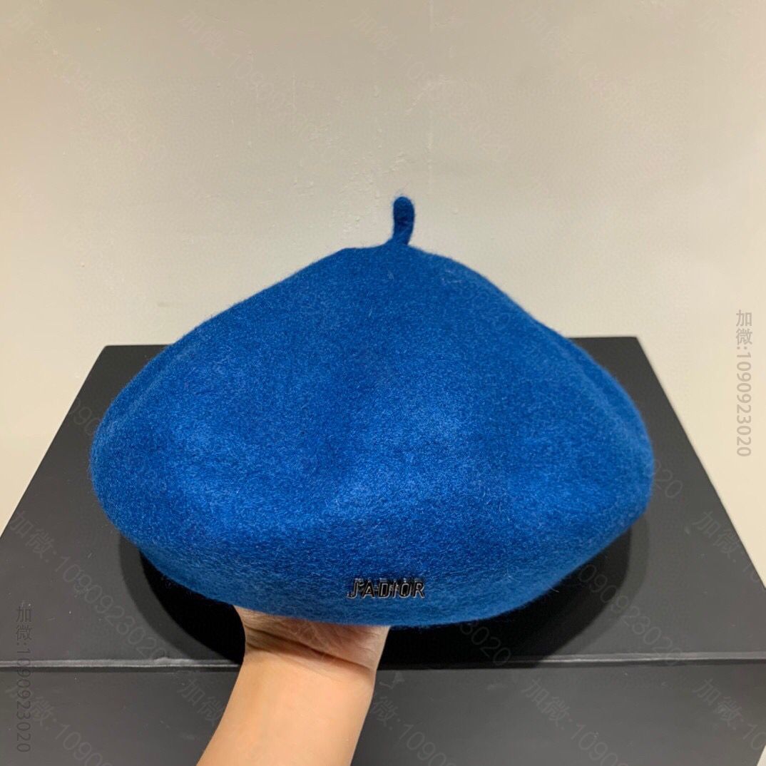迪奥Dior羊毛贝蕾帽