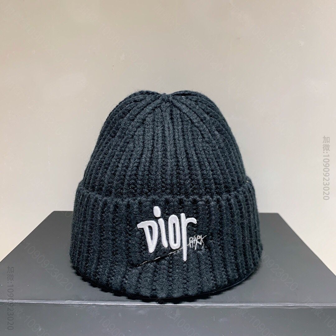 Dior迪奥2023秋冬新款针织毛线帽