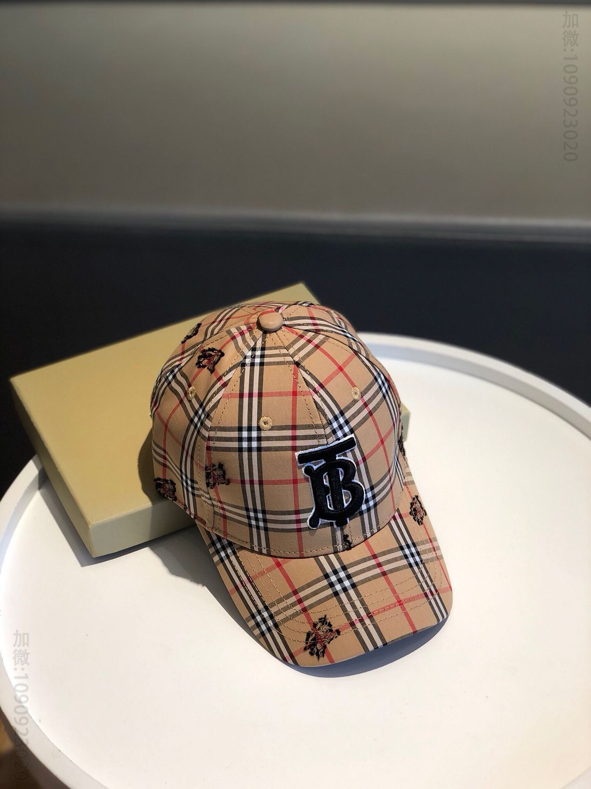 Burberry巴宝莉2023款棒球帽鸭舌帽