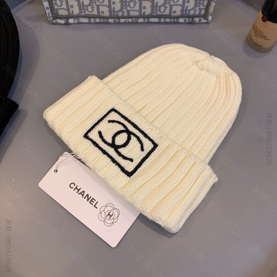 CHANEL香奈儿新款高品质中古羊毛针织线帽