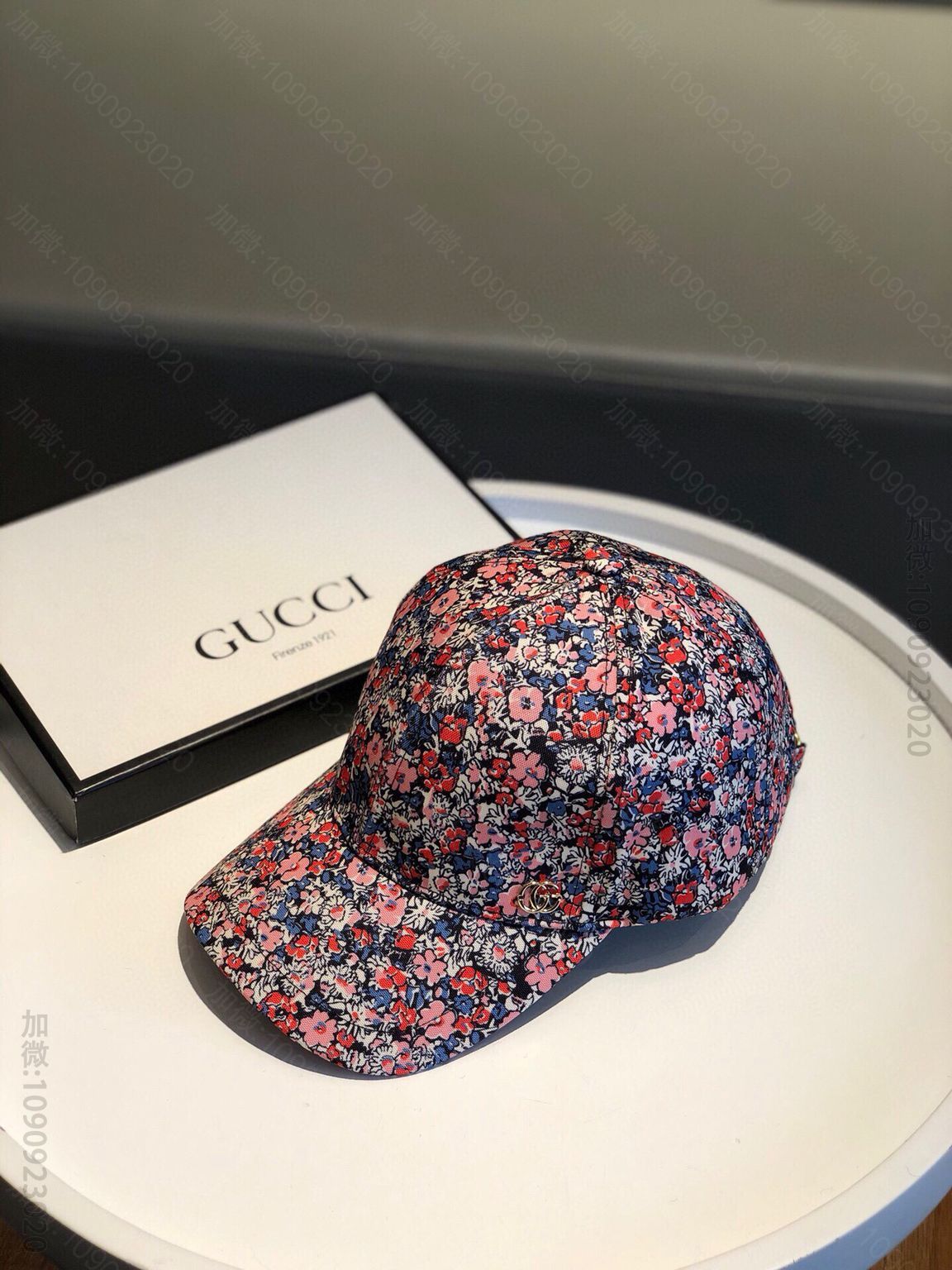 GUCCI古驰新款涂鸦棒球帽鸭舌帽