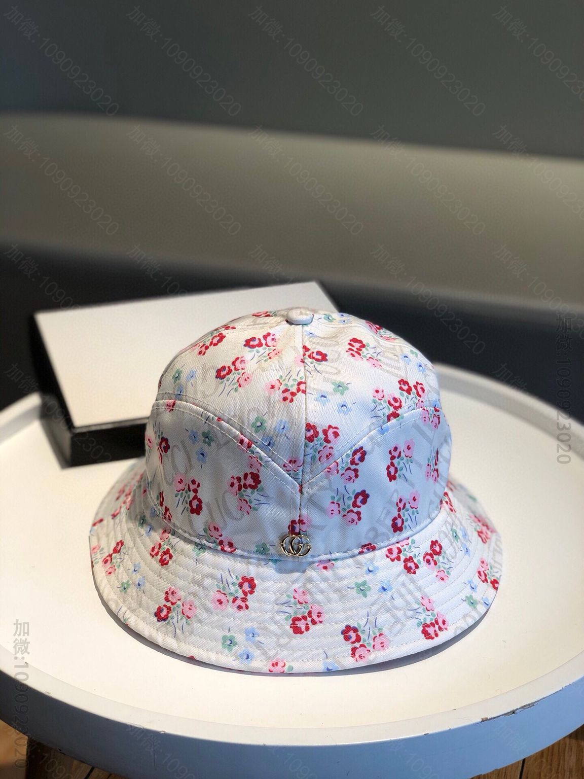 GUCCI古驰新款涂鸦渔夫帽