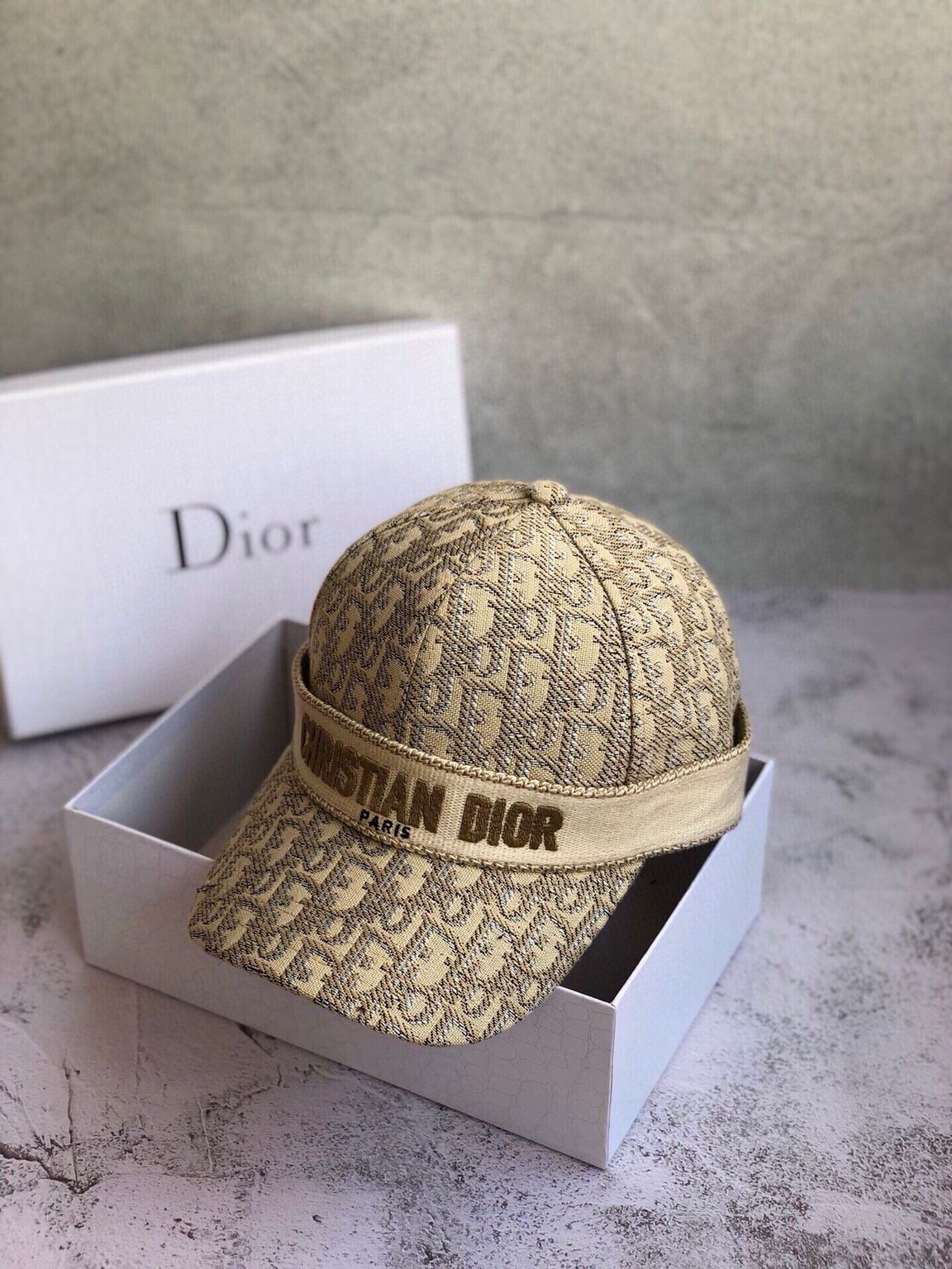 Dior迪奥20秋冬新款老花字母logo棒球帽