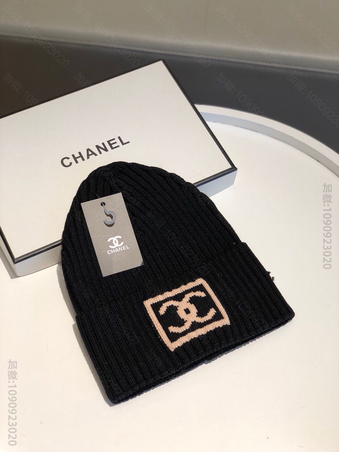 CHANEL香奈儿专柜同款毛线帽