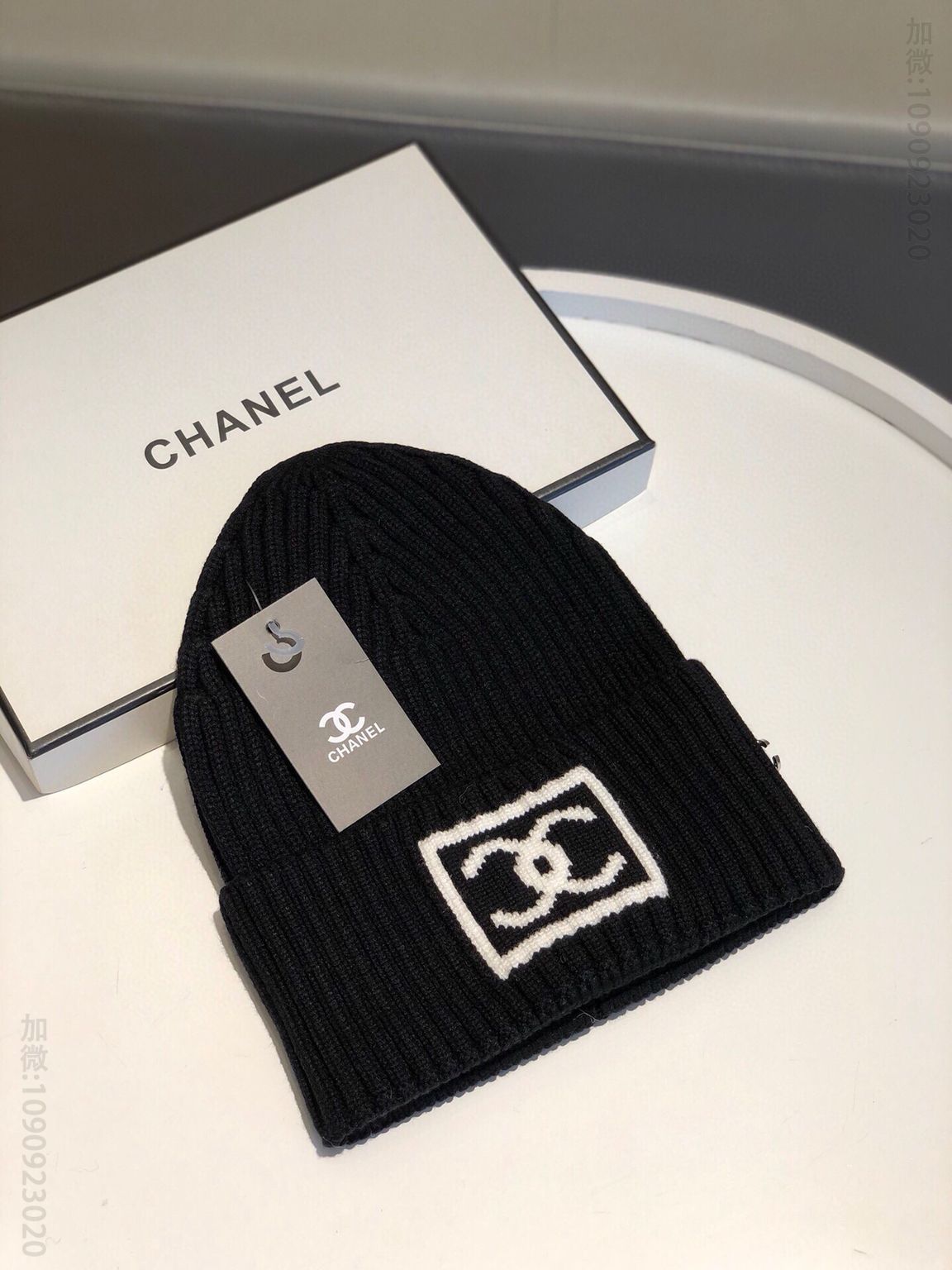 CHANEL香奈儿专柜同款毛线帽
