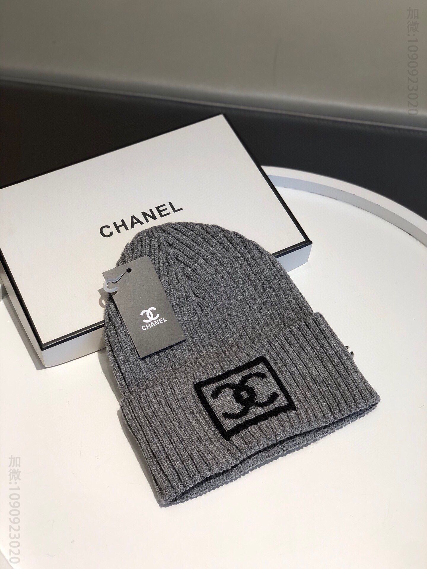 CHANEL香奈儿专柜同款毛线帽