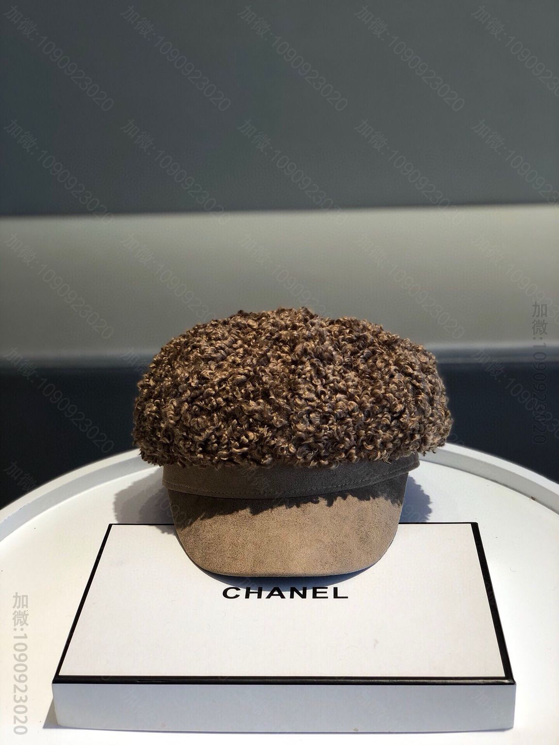 CHANEL香奈儿新款羊毛面料南瓜帽
