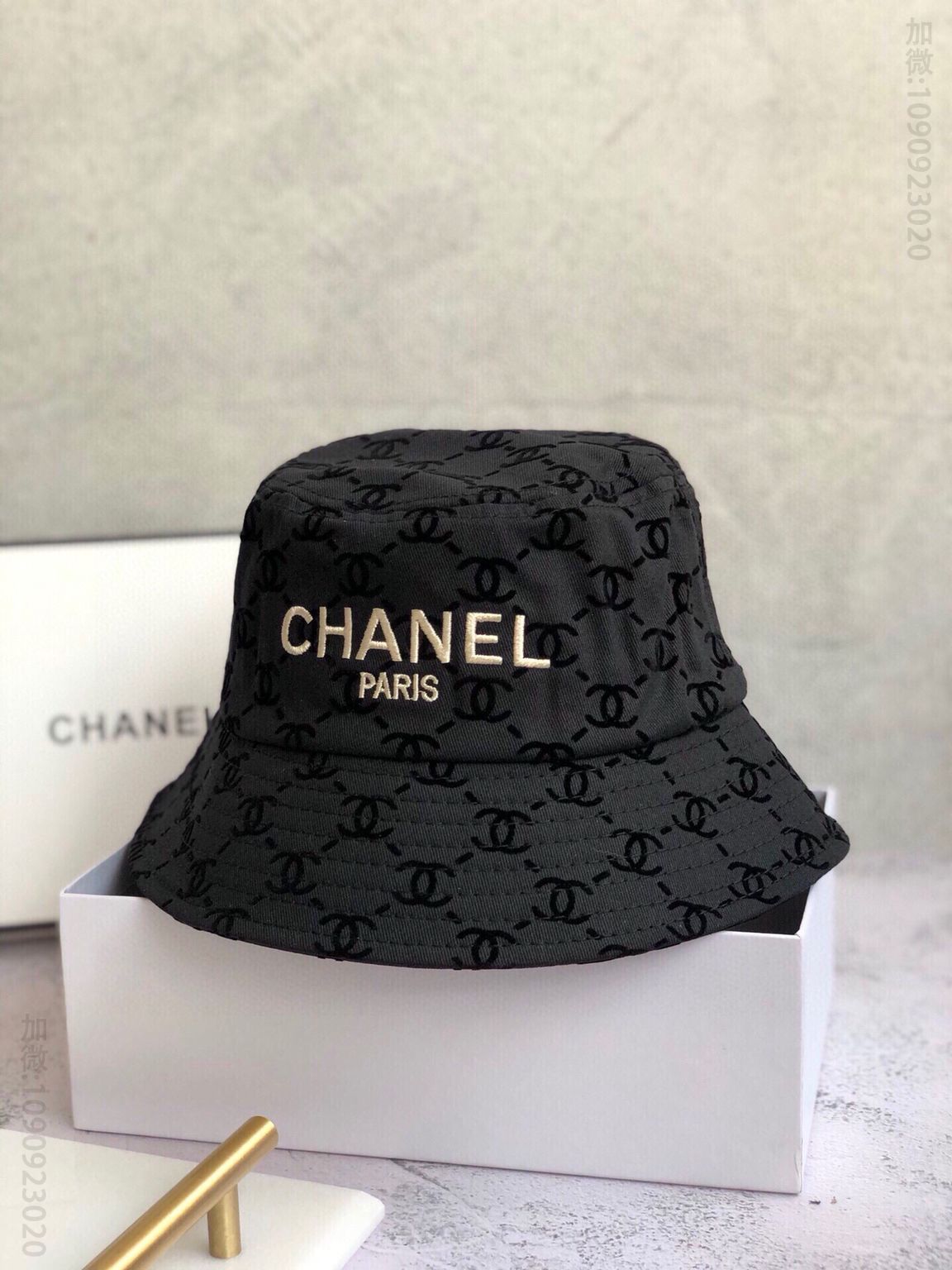 CHANEL香奈儿2023最新爆款植绒面料渔夫帽