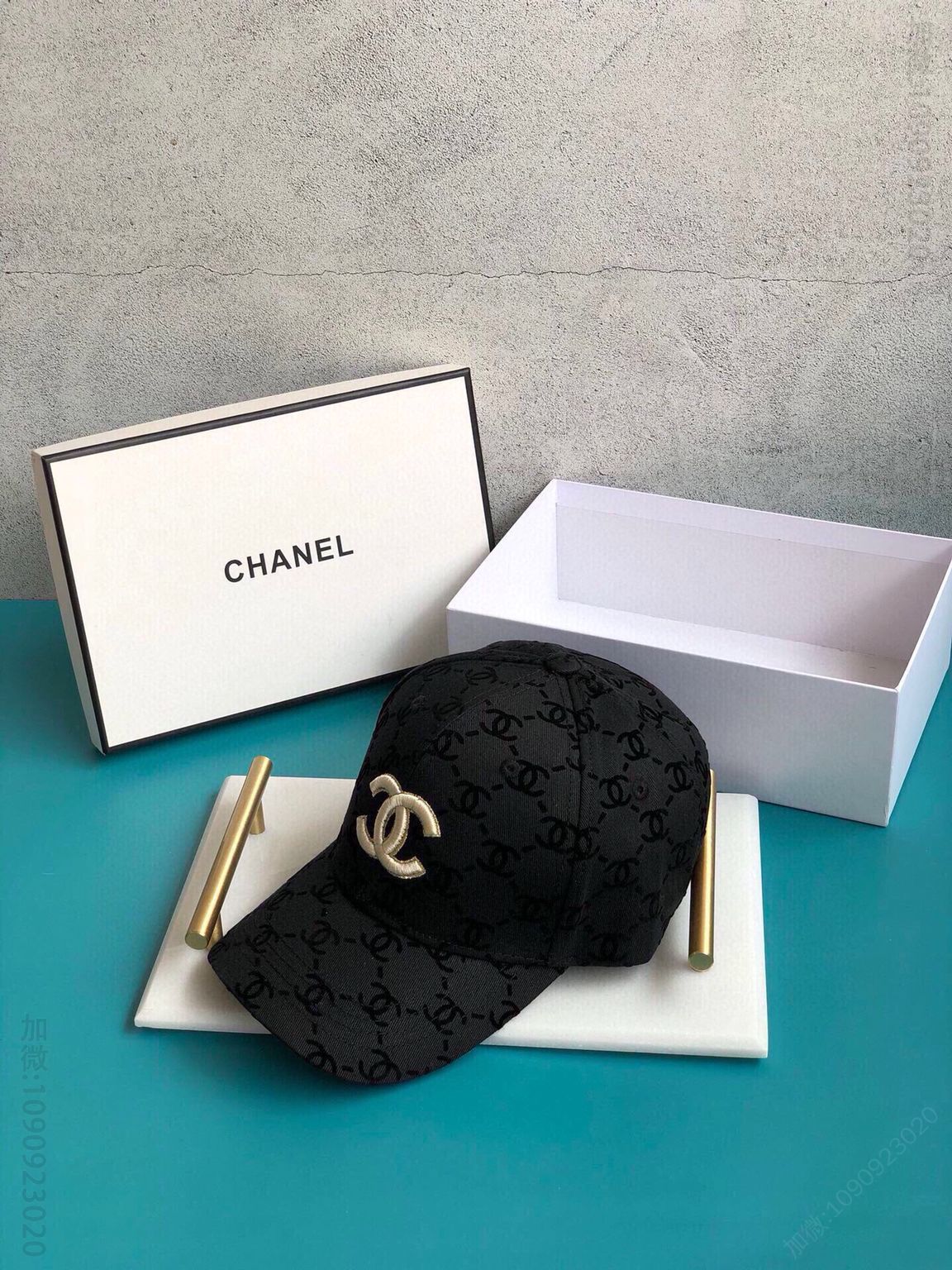 CHANEL香奈儿2023最新爆款植绒面料棒球帽
