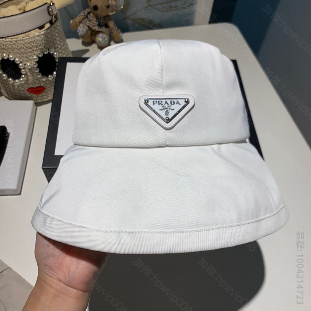 名品普拉达女款帽子 PRADA普拉达进口锦纶渔夫帽 名品普拉达女款帽子货源 