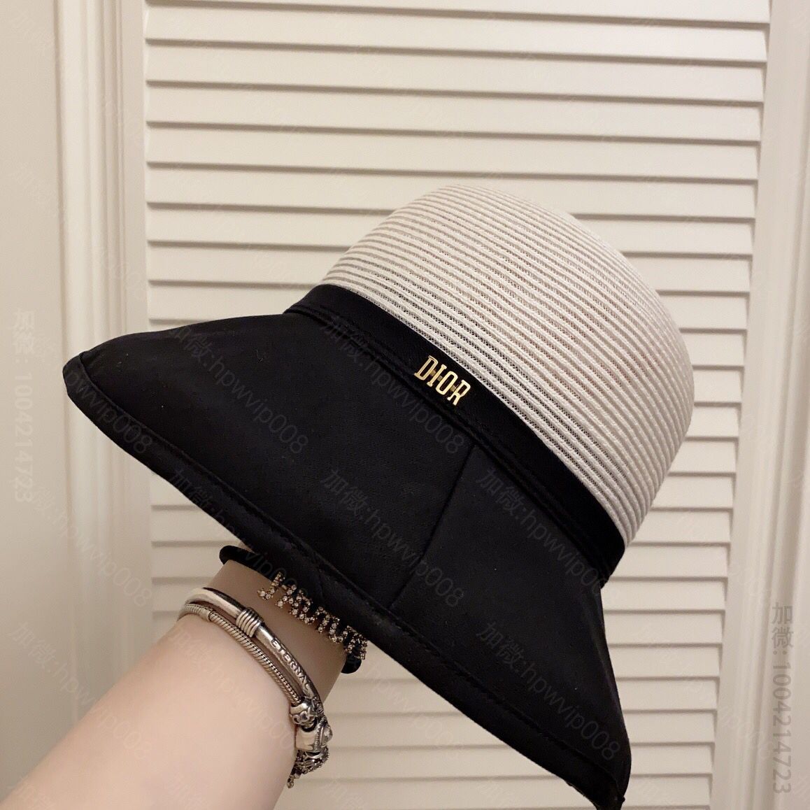 奢品迪奥女士帽子 奢品迪奥帽子 DIOR迪奥时尚潮流新款大帽沿草帽 迪奥女士配饰 奢侈饰品网 