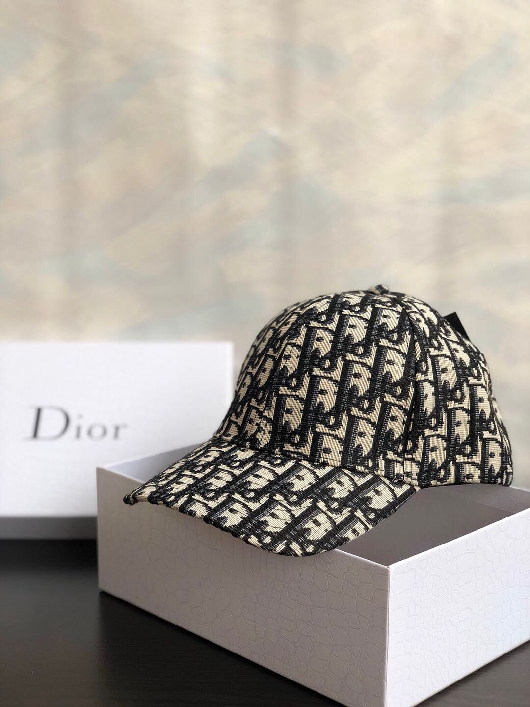 Dior迪奥经典花纹图案棒球帽原单品质鸭舌帽