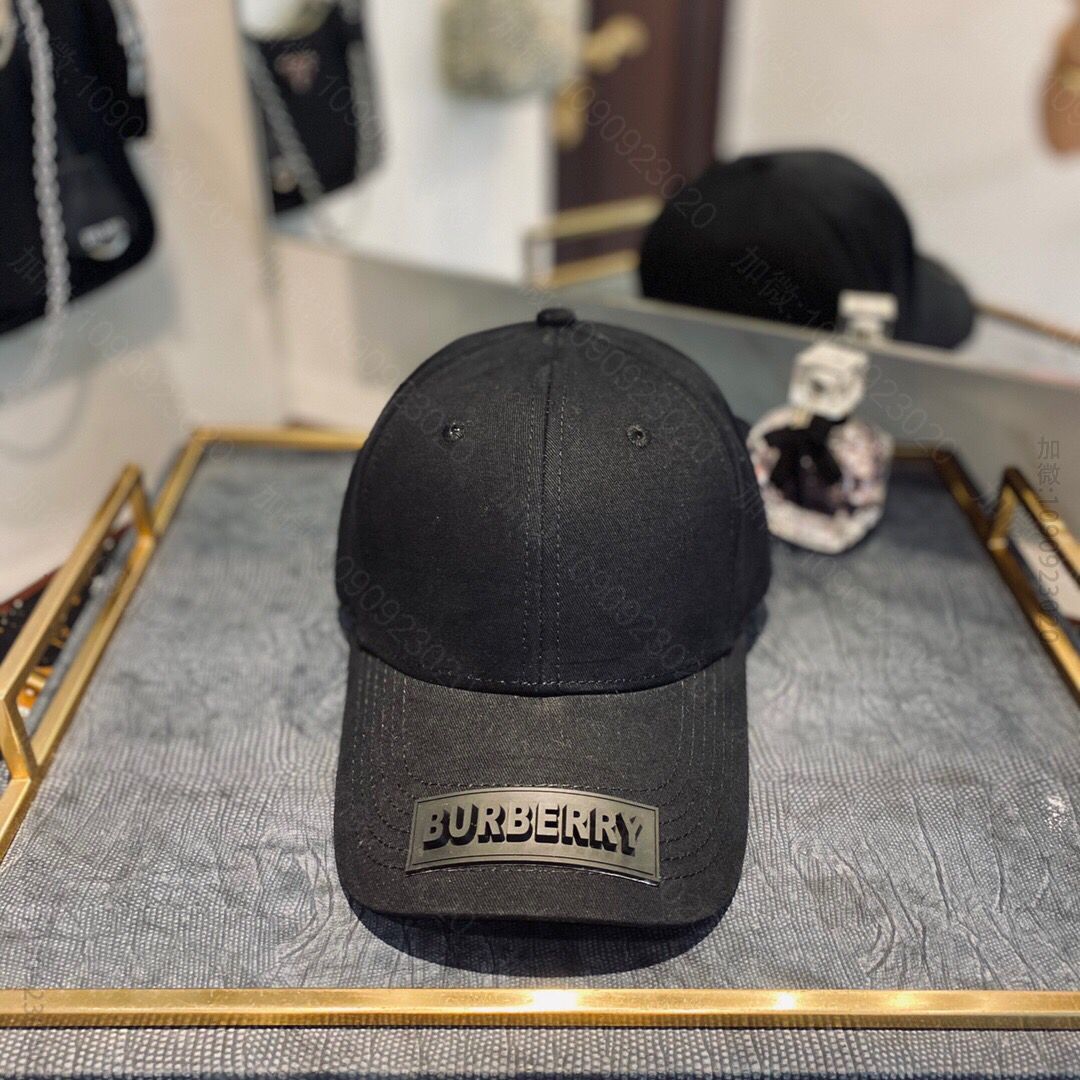 Burberry巴宝莉‮夏春‬新款个‮街性‬头风男女通用鸭舌帽棒球帽