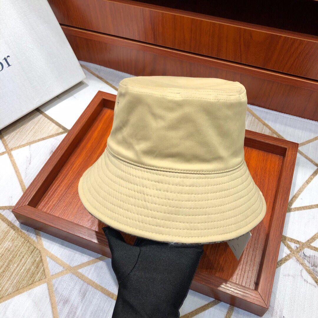 高仿迪奥男女款帽子 Dior迪奥最新双面满印迪奥logo渔夫帽 Dior帽子 