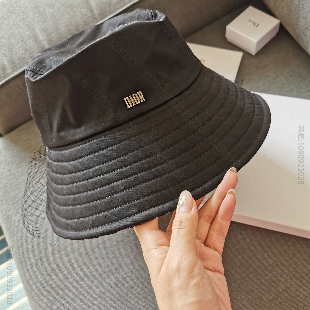 Dior迪奥Angelababy机场同款渔夫帽