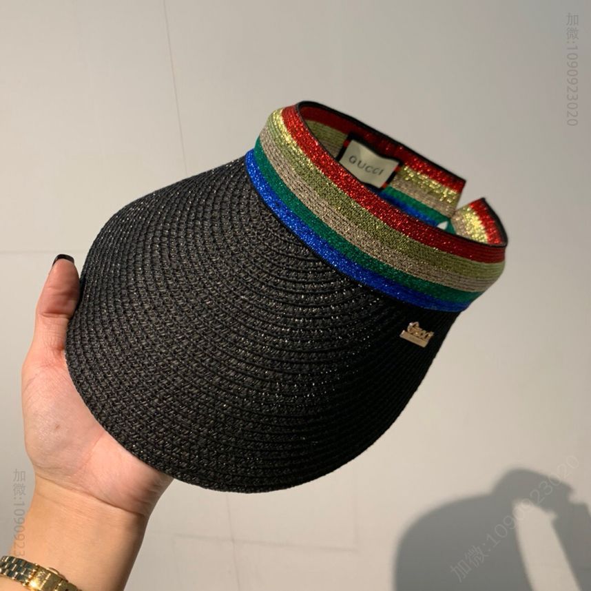 GUCCI古奇欧美时尚空顶男女通用遮阳帽