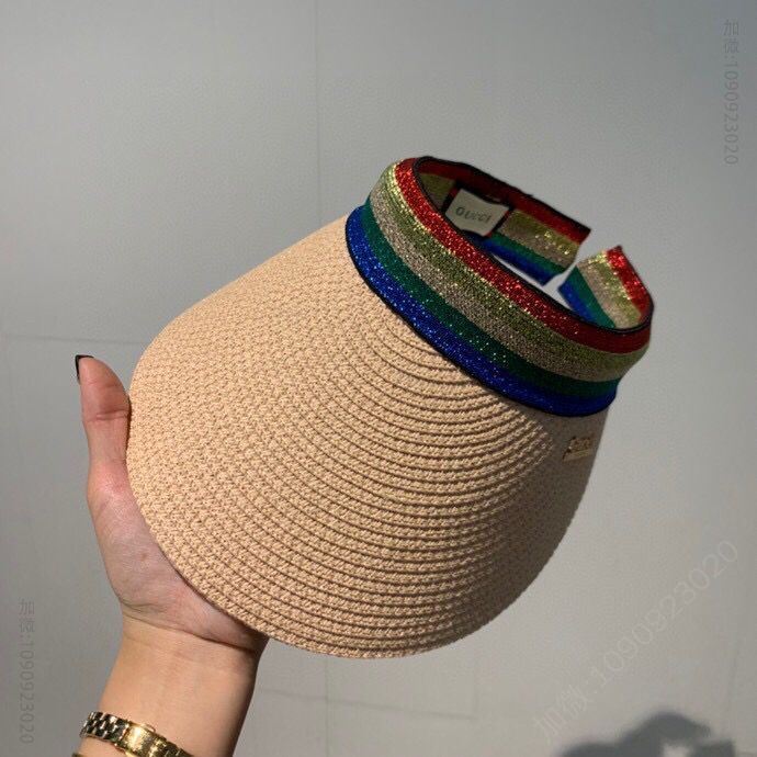 GUCCI古奇欧美时尚空顶男女通用遮阳帽