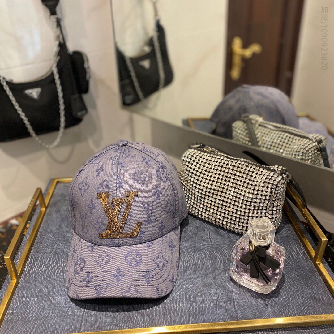LV路易威登老花棒球帽鸭舌帽
