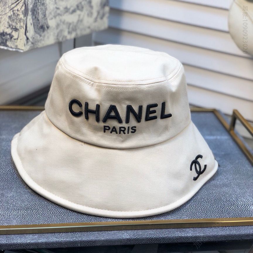 CHANEL香奈儿高端定制全棉渔夫帽