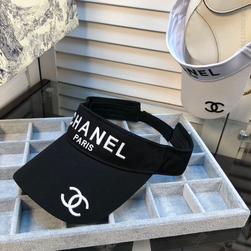 CHANEL香奈儿高端定制遮阳空顶帽