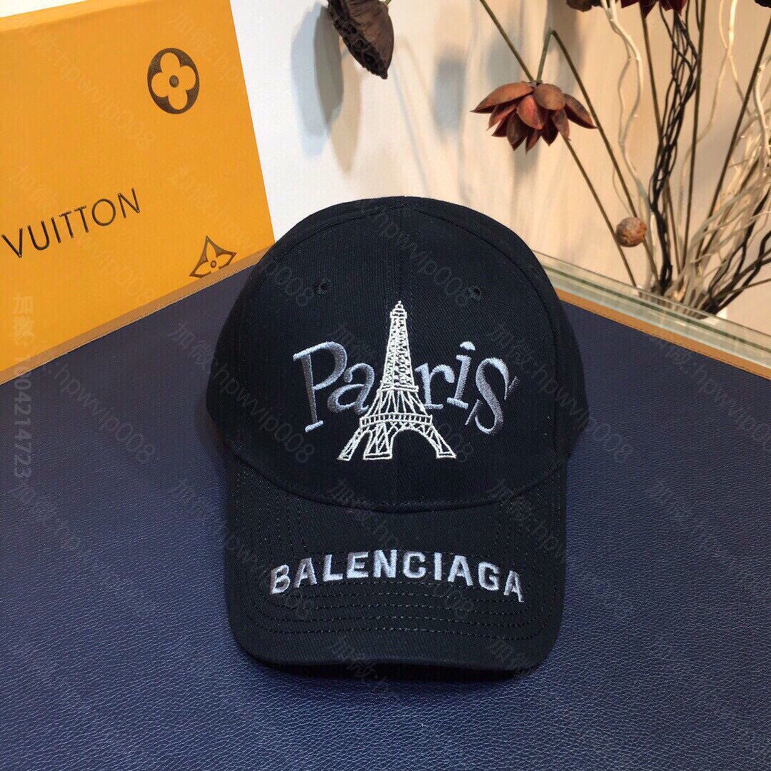 a货巴黎世家男女款帽子 Balenciaga巴黎世家20INS爆款鸭舌帽棒球帽 A货巴黎世家帽子 