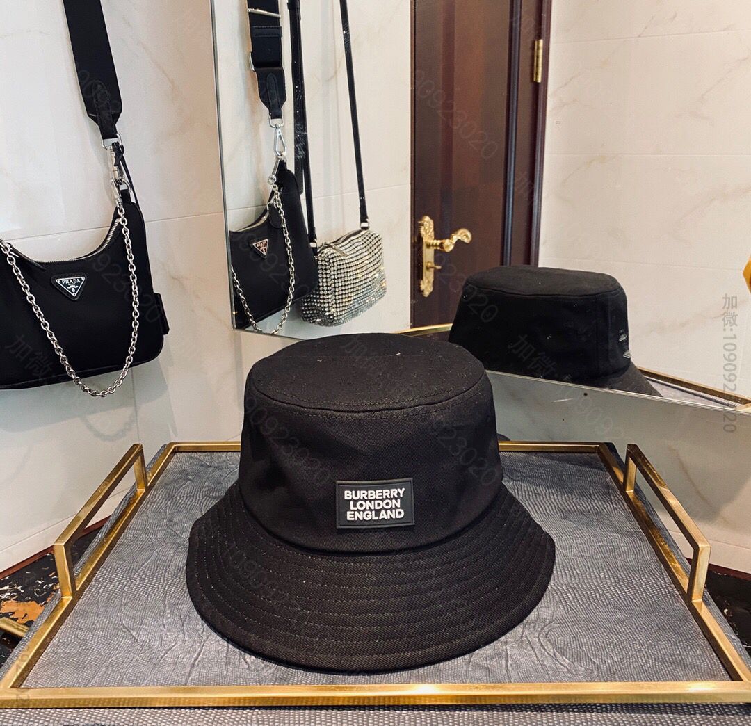 Burberry巴宝莉专柜同款简约时尚男女通用渔夫帽
